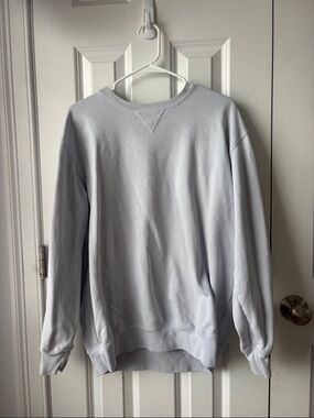 Brandy Melville Light Blue Crewneck Sweatshirt